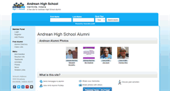Desktop Screenshot of andreanhighschool.org
